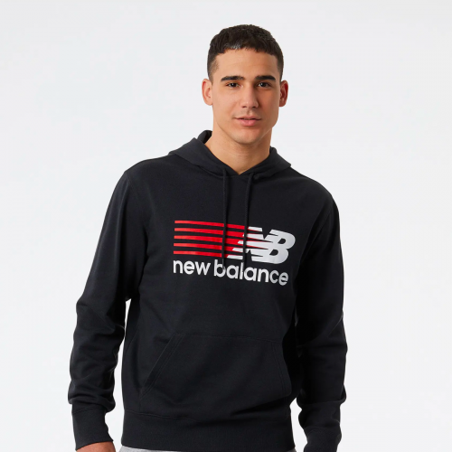 New Balance Men's Sweatshirt MP23901-BK-MT23902-BK