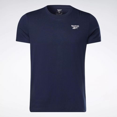 Reebok T-Shirt Ri Logo Poitrine Gauche Bleu HJ9930