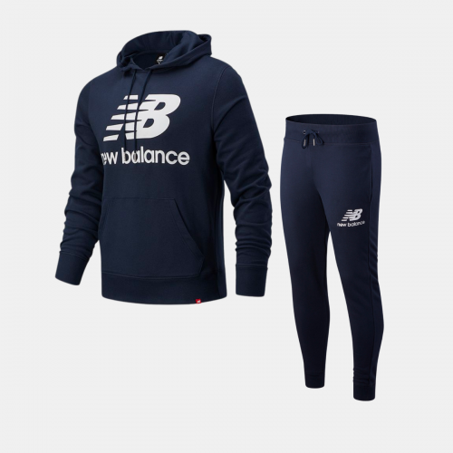 NEW BALANCE ESSENTIALS Pullover Hoodie MP03558-ECL1-MT03558-ECL