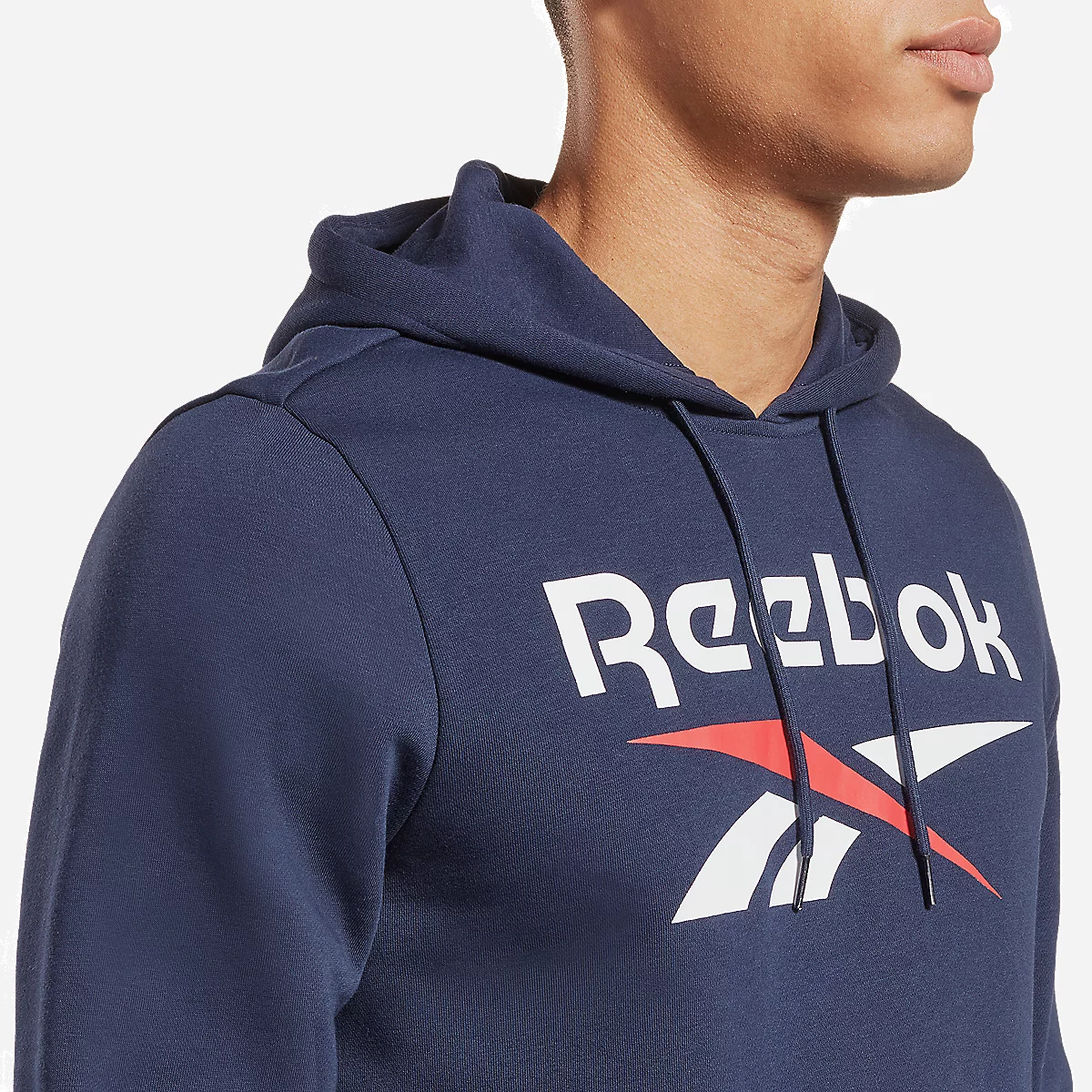 REEBOK IDENTITY BIG LOGO FLEECE HOODIE H54803